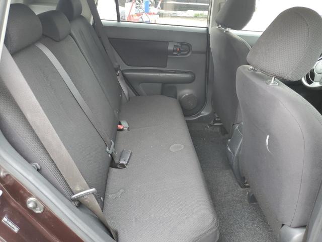 JTLKE50E081026921 - 2008 TOYOTA SCION XB MAROON photo 10