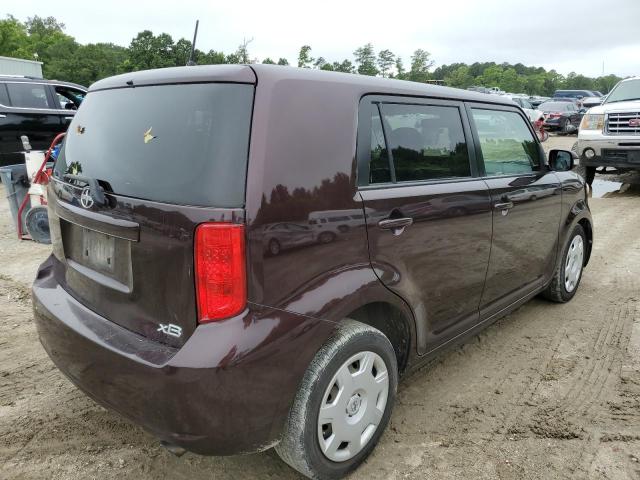 JTLKE50E081026921 - 2008 TOYOTA SCION XB MAROON photo 3