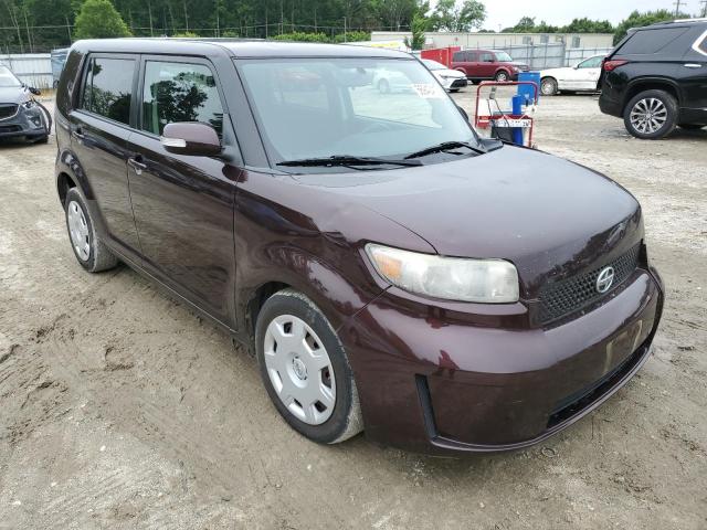 JTLKE50E081026921 - 2008 TOYOTA SCION XB MAROON photo 4
