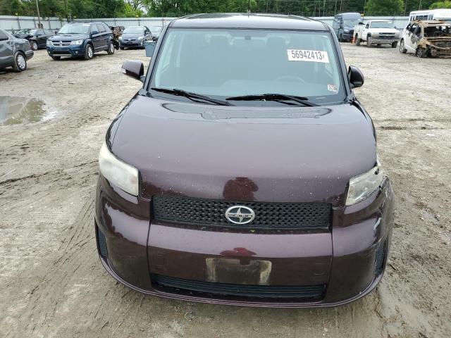 JTLKE50E081026921 - 2008 TOYOTA SCION XB MAROON photo 5