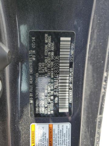 JF1ZNAA14F8703106 - 2015 TOYOTA SCION FR-S გრაფიტი ფოტო 12