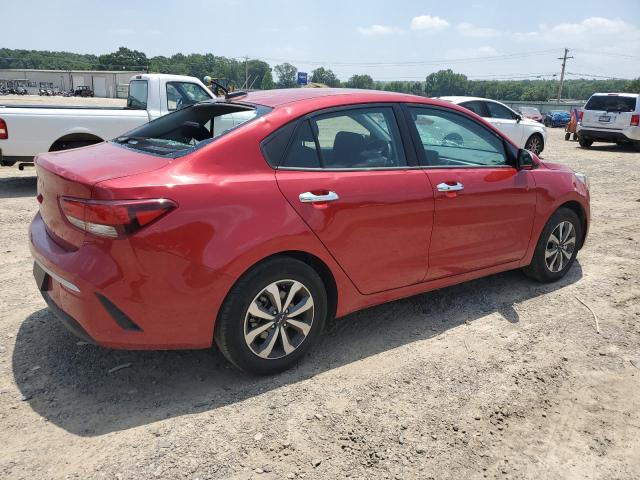 3KPA24AD5NE500337 - 2022 KIA RIO LX RED photo 3