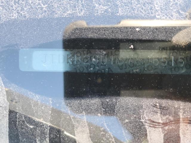 JTDKB20U187806515 - 2008 TOYOTA PRIUS GREEN photo 13