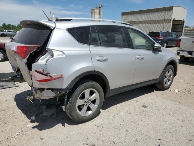 JTMRFREV9FJ047092 - 2015 TOYOTA RAV4 XLE SILVER photo 3
