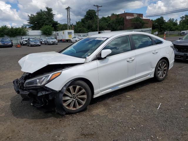 5NPE34AF6HH552754 - 2017 HYUNDAI SONATA SPORT WHITE photo 1