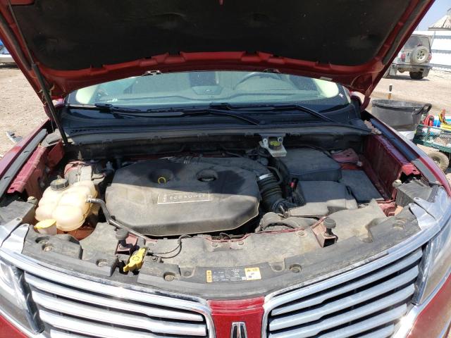 5LMCJ3C94GUJ08610 - 2016 LINCOLN MKC RESERVE RED photo 11