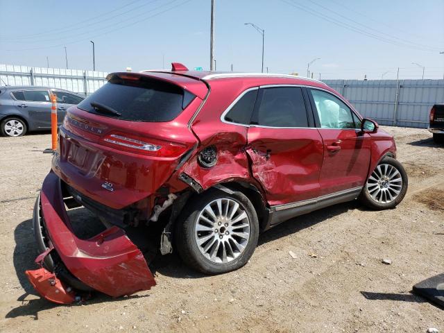 5LMCJ3C94GUJ08610 - 2016 LINCOLN MKC RESERVE RED photo 3