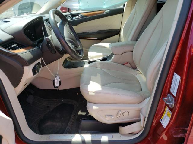 5LMCJ3C94GUJ08610 - 2016 LINCOLN MKC RESERVE RED photo 7