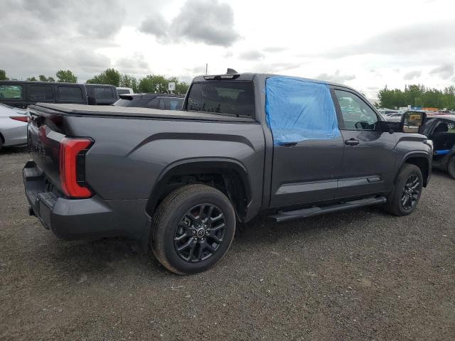 5TFNA5DBXPX110096 - 2023 TOYOTA TUNDRA CREWMAX PLATINUM ნაცრისფერი ფოტო 3