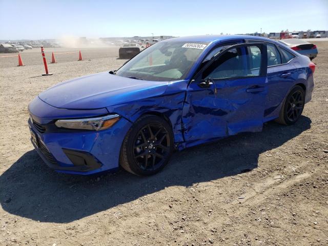 2HGFE2F58PH533280 - 2023 HONDA CIVIC SPORT ლურჯი ფოტო 1