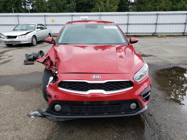 3KPF24AD5KE043286 - 2019 KIA FORTE FE RED photo 5