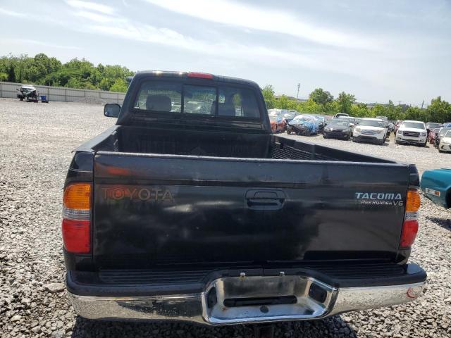 5TESN92N91Z872671 - 2001 TOYOTA TACOMA XTRACAB PRERUNNER შავი ფოტო 6