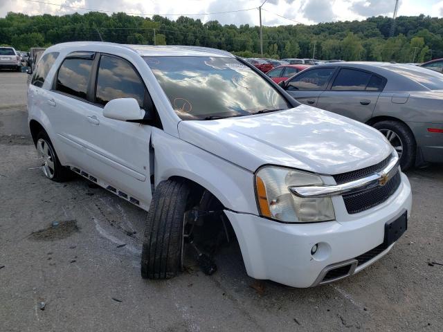 2CNDL037X96250461 - 2009 CHEVROLET EQUINOX SPORT WHITE photo 1