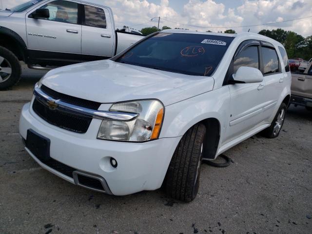 2CNDL037X96250461 - 2009 CHEVROLET EQUINOX SPORT WHITE photo 2