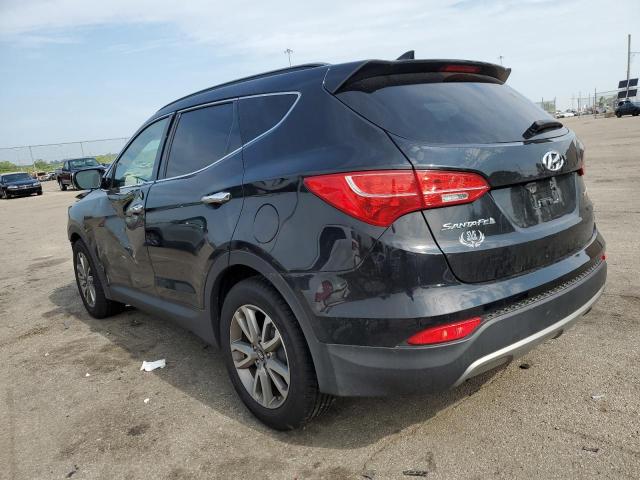 5XYZU3LA6EG128486 - 2014 HYUNDAI SANTA FE S BLACK photo 2