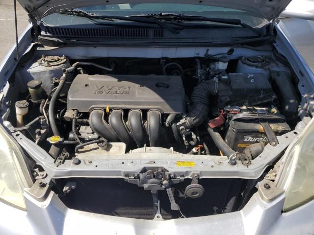 2T1KR32E65C440035 - 2005 TOYOTA COROLLA MA XR SILVER photo 11