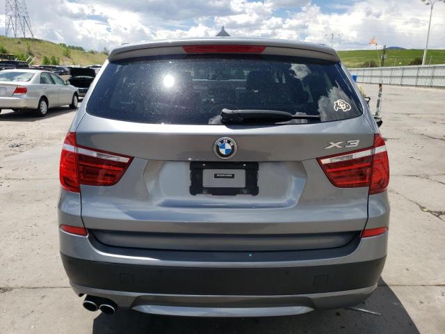 5UXWX7C56DL981072 - 2013 BMW X3 XDRIVE35I GRAY photo 6