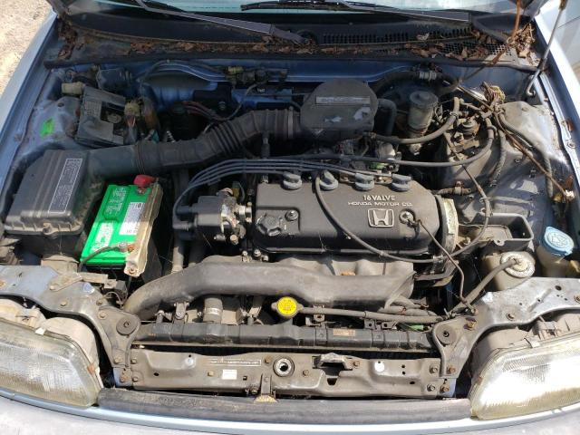 1HGED3540JA050580 - 1988 HONDA CIVIC DX BLUE photo 11