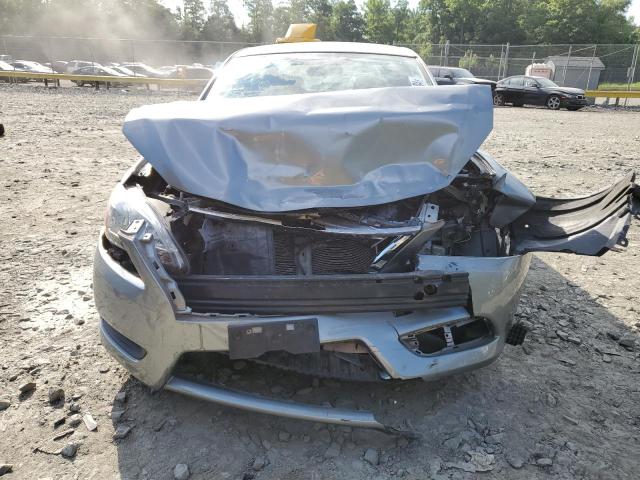 3N1AB7AP5EL663032 - 2014 NISSAN SENTRA S SILVER photo 11