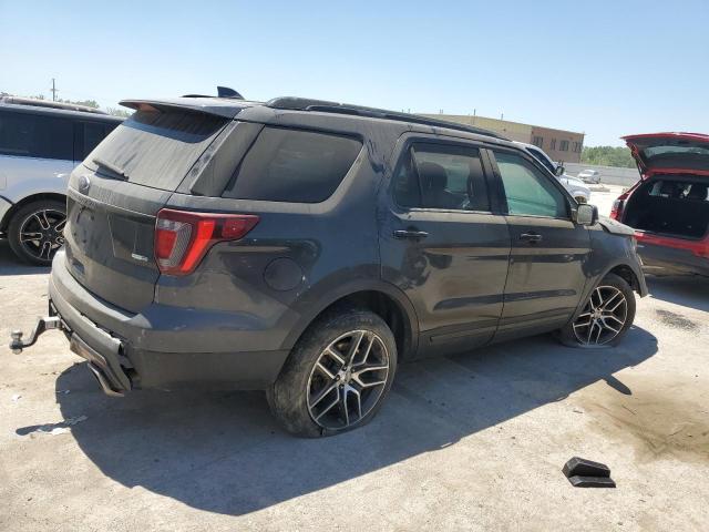 1FM5K8GT6HGB03307 - 2017 FORD EXPLORER SPORT BLACK photo 3
