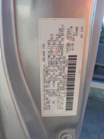 5TBRT34132S278337 - 2002 TOYOTA TUNDRA ACCESS CAB 银色 照片 12