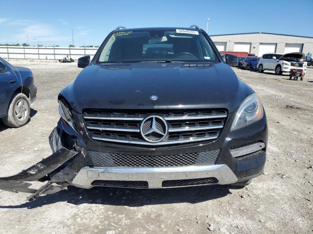 4JGDA5HBXCA074490 - 2012 MERCEDES-BENZ ML 350 4MATIC BLACK photo 5