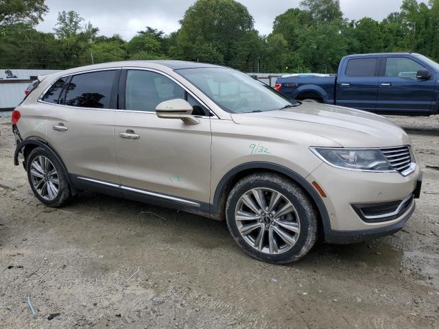 2LMPJ8LP3HBL29739 - 2017 LINCOLN MKX RESERVE 金色 照片 4