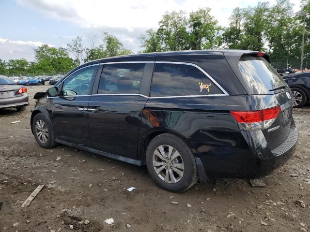 5FNRL5H6XEB036940 - 2014 HONDA ODYSSEY EXL 黑色 照片 2