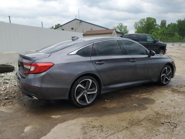 1HGCV1F30LA045610 - 2020 HONDA ACCORD SPORT GRAY photo 3