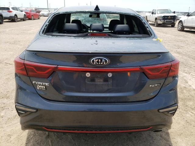 3KPF34AD2ME326180 - 2021 KIA FORTE GT LINE GRAY photo 6