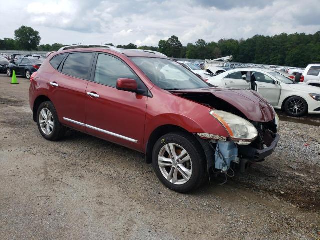 JN8AS5MT6DW541108 - 2013 NISSAN ROGUE S RED photo 4