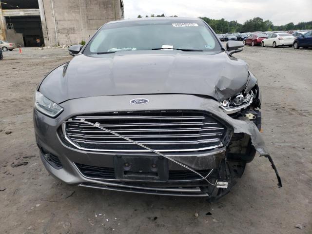 3FA6P0K99ER312364 - 2014 FORD FUSION TITANIUM GRAY photo 5