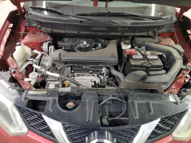 5N1AT2MV0FC836472 - 2015 NISSAN ROGUE S RED photo 12