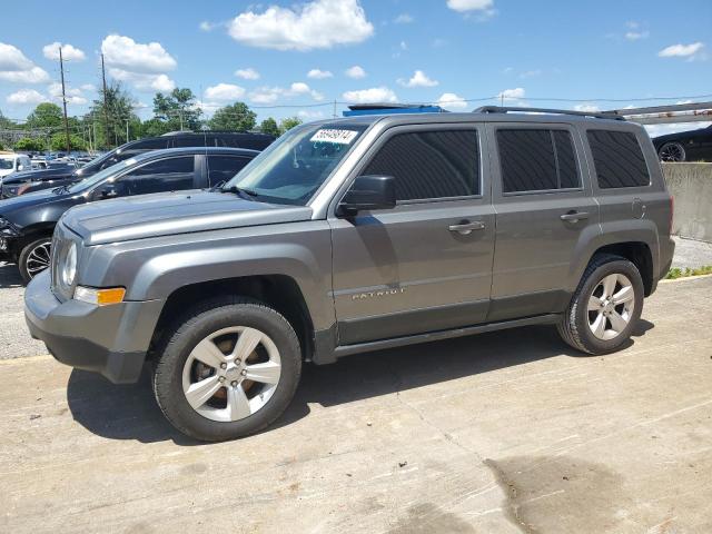 1C4NJPBB0CD640376 - 2012 JEEP PATRIOT SPORT GRAY photo 1