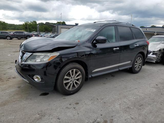 5N1AR2MM1FC710448 - 2015 NISSAN PATHFINDER S BLACK photo 1