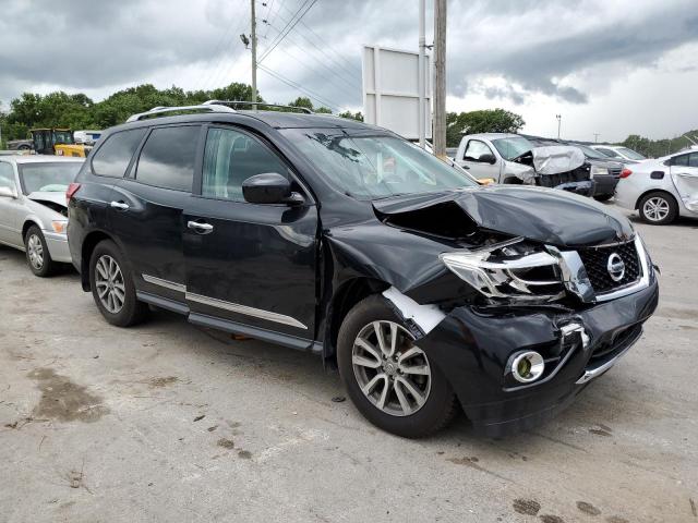 5N1AR2MM1FC710448 - 2015 NISSAN PATHFINDER S BLACK photo 4