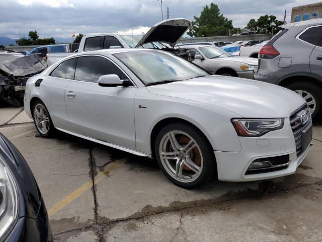 WAUCGAFR9DA045214 - 2013 AUDI S5 PREMIUM PLUS WHITE photo 4