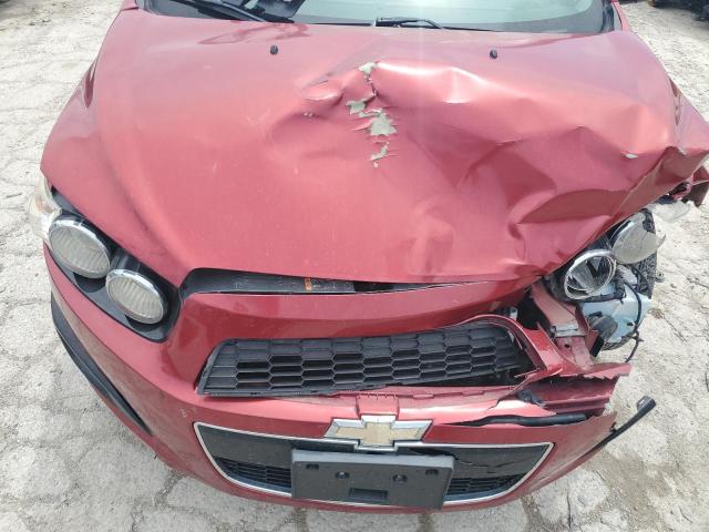 1G1JC5SH9F4158567 - 2015 CHEVROLET SONIC LT 栗色 照片 11