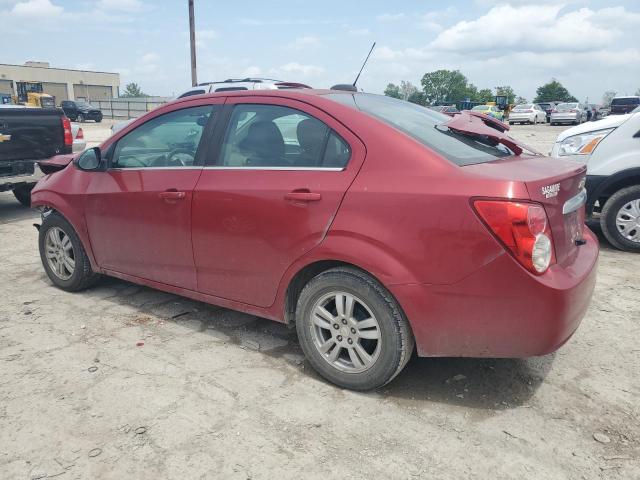 1G1JC5SH9F4158567 - 2015 CHEVROLET SONIC LT 栗色 照片 2