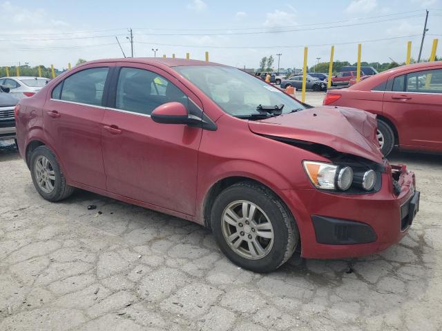 1G1JC5SH9F4158567 - 2015 CHEVROLET SONIC LT 栗色 照片 4