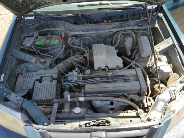 JHLRD1844YC061728 - 2000 HONDA CR-V LX GREEN photo 12