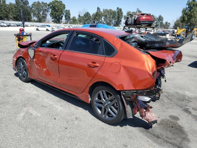 3KPF34AD9ME380088 - 2021 KIA FORTE GT LINE RED photo 2