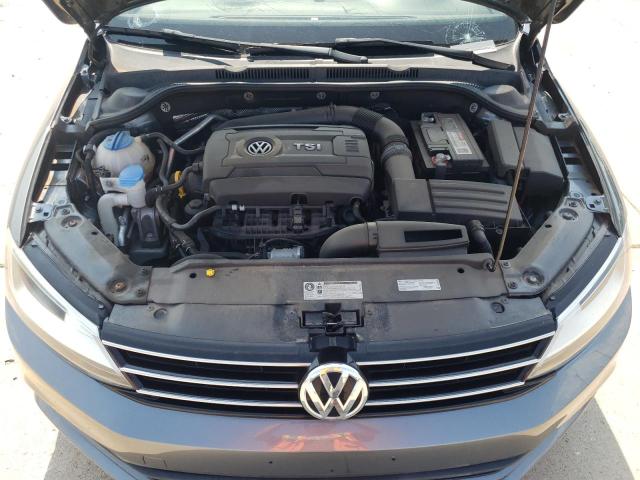 3VWD17AJ8FM413754 - 2015 VOLKSWAGEN JETTA SE GRAY photo 11