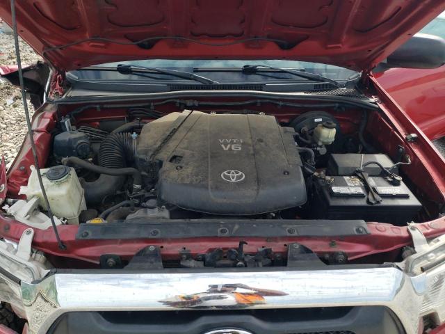 5TFJU4GN5FX066657 - 2015 TOYOTA TACOMA DOUBLE CAB PRERUNNER RED photo 11