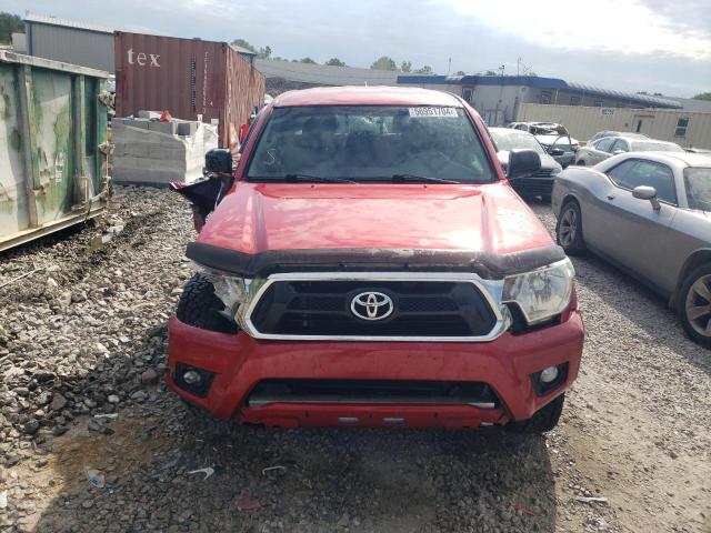 5TFJU4GN5FX066657 - 2015 TOYOTA TACOMA DOUBLE CAB PRERUNNER RED photo 5