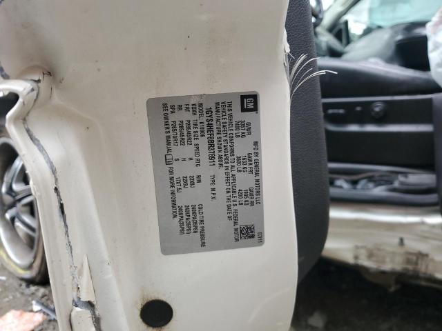 1GYS4HEF8BR378911 - 2011 CADILLAC ESCALADE ESV LUXURY WHITE photo 12