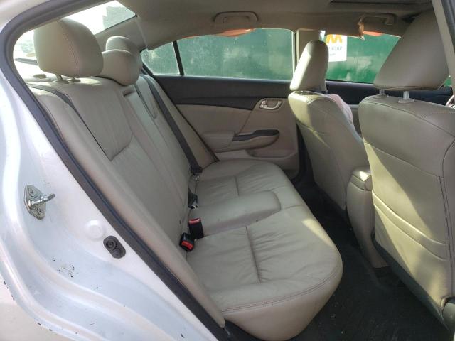19XFB2F90FE061886 - 2015 HONDA CIVIC EXL WHITE photo 10