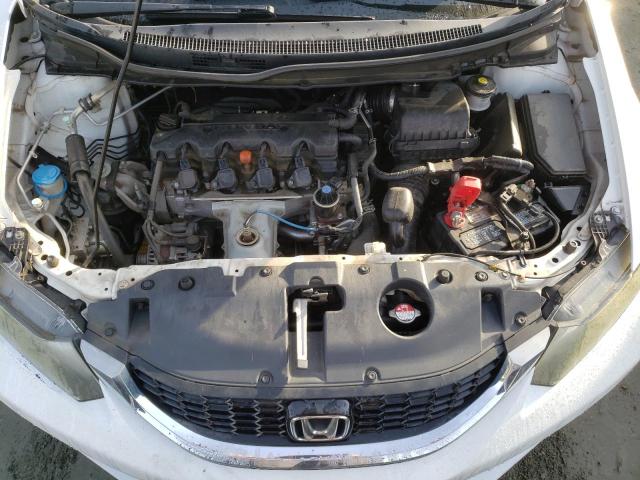 19XFB2F90FE061886 - 2015 HONDA CIVIC EXL WHITE photo 11