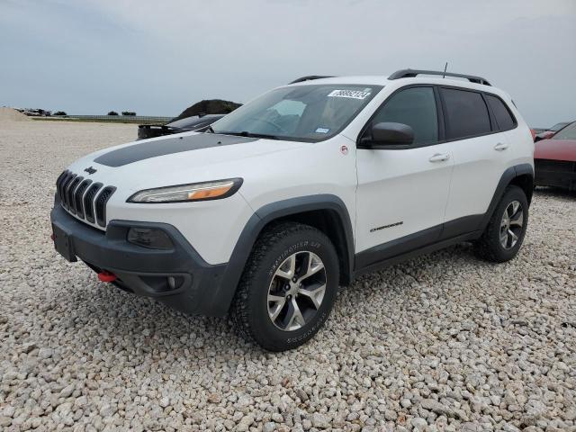 1C4PJMBSXGW111003 - 2016 JEEP CHEROKEE TRAILHAWK WHITE photo 1
