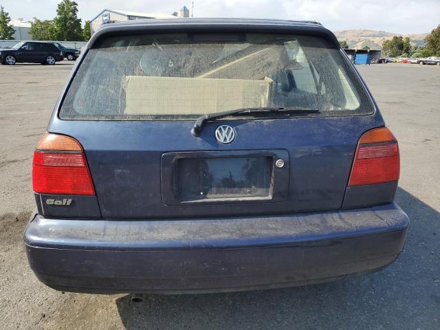 3VWMB81H7VM136304 - 1997 VOLKSWAGEN GOLF JAZZ BLUE photo 6